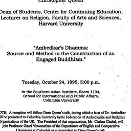 Announcements, 1995-10-24. ...