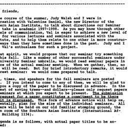 Announcements, 1997-09-23. ...