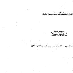 Speaker's paper, 1998-0...