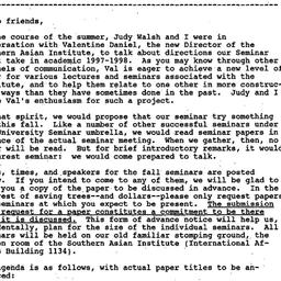 Announcements, 1997-09-23. ...