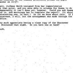 Correspondence, 1998-01-19....