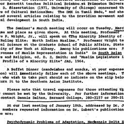 Announcements, 1972-02-15. ...