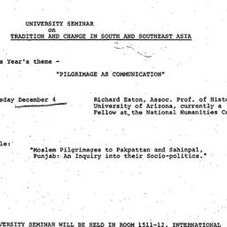 Announcements, 1979-12-04. ...