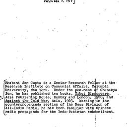 Speaker's paper, 1967-1...