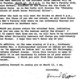 Announcements, 1968-02-27. ...