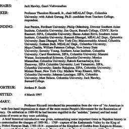 Minutes, 1997-02-11. South ...
