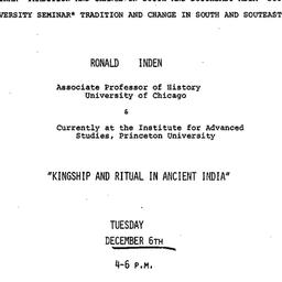 Announcements, 1977-12-06. ...