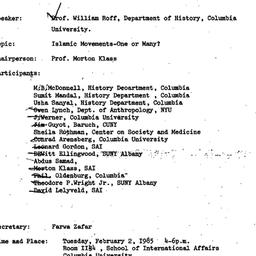 Minutes, 1985-02-12. South ...