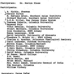 Minutes, 1984-10-09. South ...