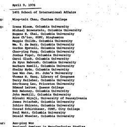 Minutes, 1976-04-09. Neo-Co...