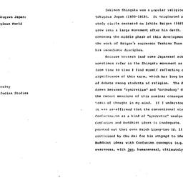 Speaker's paper, 1990-0...