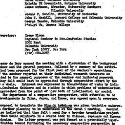 Minutes, 1974-02-01. Neo-Co...