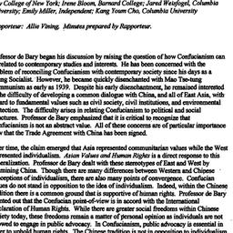 Minutes, 2000-10-06. Neo-Co...