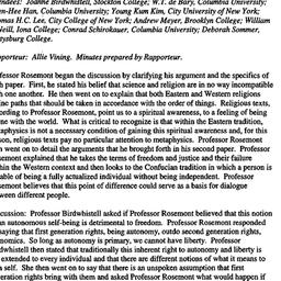 Minutes, 2001-04-06. Neo-Co...