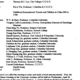 Minutes, 1994-03-04. Neo-Co...