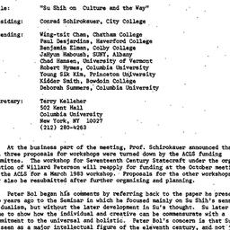 Minutes, 1982-04-09. Neo-Co...