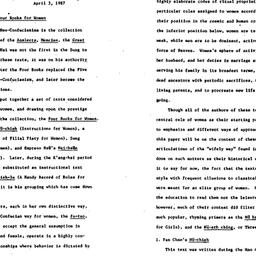Speaker's paper, 1987-0...