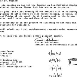 Correspondence, 1995-05-08....