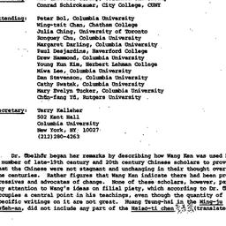 Minutes, 1981-03-06. Neo-Co...