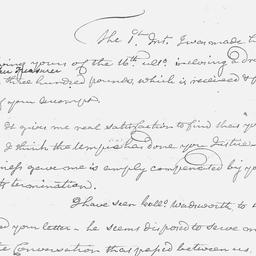 [Document, 1779 September 07]