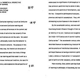 Speaker's paper, 1992-1...