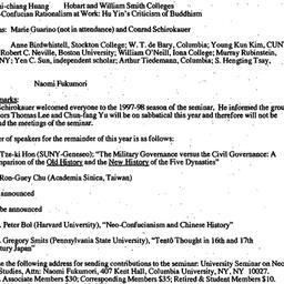 Minutes, 1997-10-03. Neo-Co...