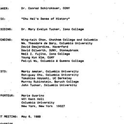 Minutes, 1988-04-01. Neo-Co...