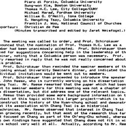 Minutes, 1992-03-27. Neo-Co...