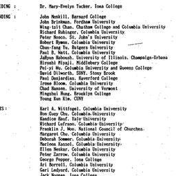 Minutes, 1985-11-01. Neo-Co...