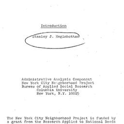 Speaker's paper, 1973-0...