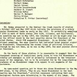 Minutes, 1952-12-03. The St...