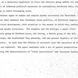 Speaker's paper, 1972-1...
