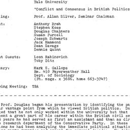 Minutes, 1981-01-26. The St...