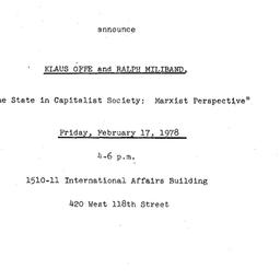 Announcements, 1978-02-17. ...