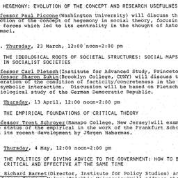 Handouts, 1978-02-17. The S...
