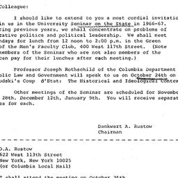 Correspondence, 1966-10-07....