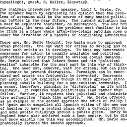 Minutes, 1958-11-20. The St...