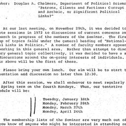 Minutes, 1972-01-18. The St...