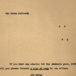 Correspondence, 1966-04-06....