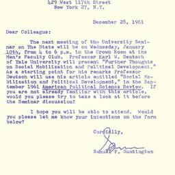 Correspondence, 1961-12-28....