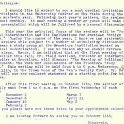 Correspondence, 1961-09-18....