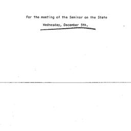 Speaker's paper, 1962-1...