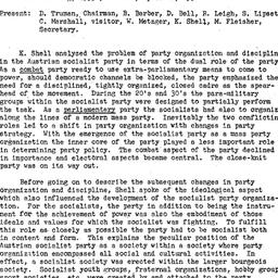 Minutes, 1954-04-21. The St...