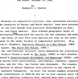 Handouts, 1964-10-12. The S...