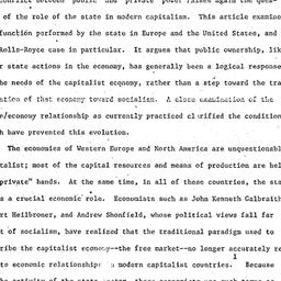 Speaker's paper, 1973-1...