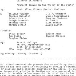 Minutes, 1981-09-22. The St...