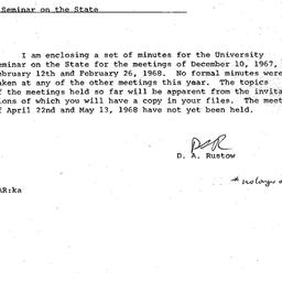 Correspondence, 1968-04-15....