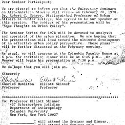 Announcements, 1978-01-30. ...