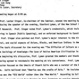 Minutes, 1978-12-13. Cultur...