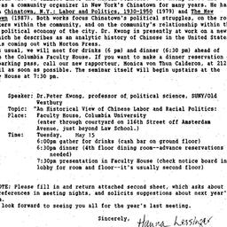 Announcements, 1990-05-15. ...